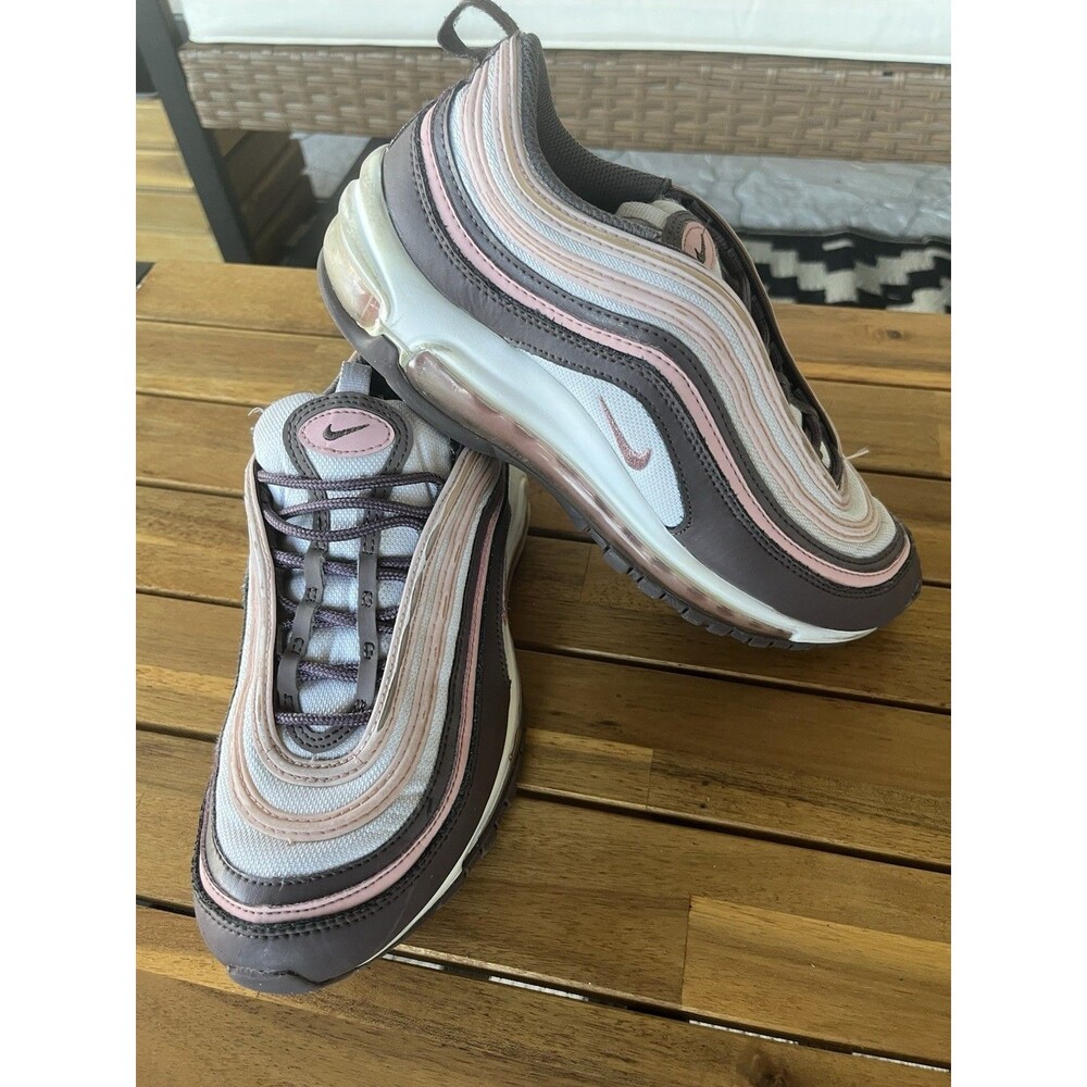 Nike Air Max 97 Violet Pink White Womens Size 6.5 Athletic Shoes Sneakers - Picture 4 of 12